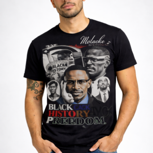 Black History Freedom Malcolm X DTF Transfer